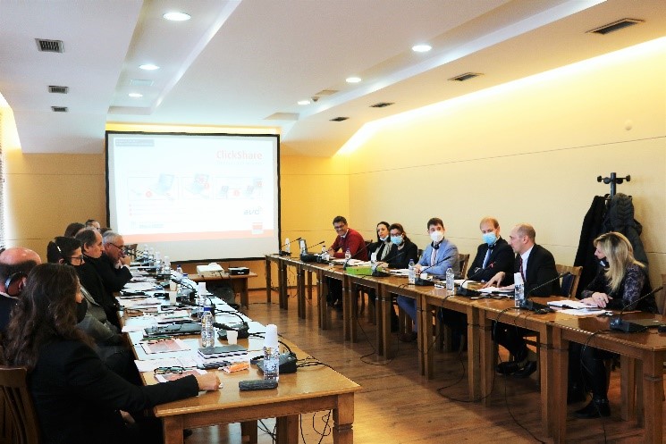 Première mission d’échange à Pristina (décembre 2021)