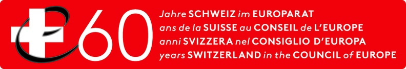 La date de la conférence n’est pas le fruit du hasard : elle correspond au 60e anniversaire de l’adhésion de la Suisse au Conseil de l’Europe.