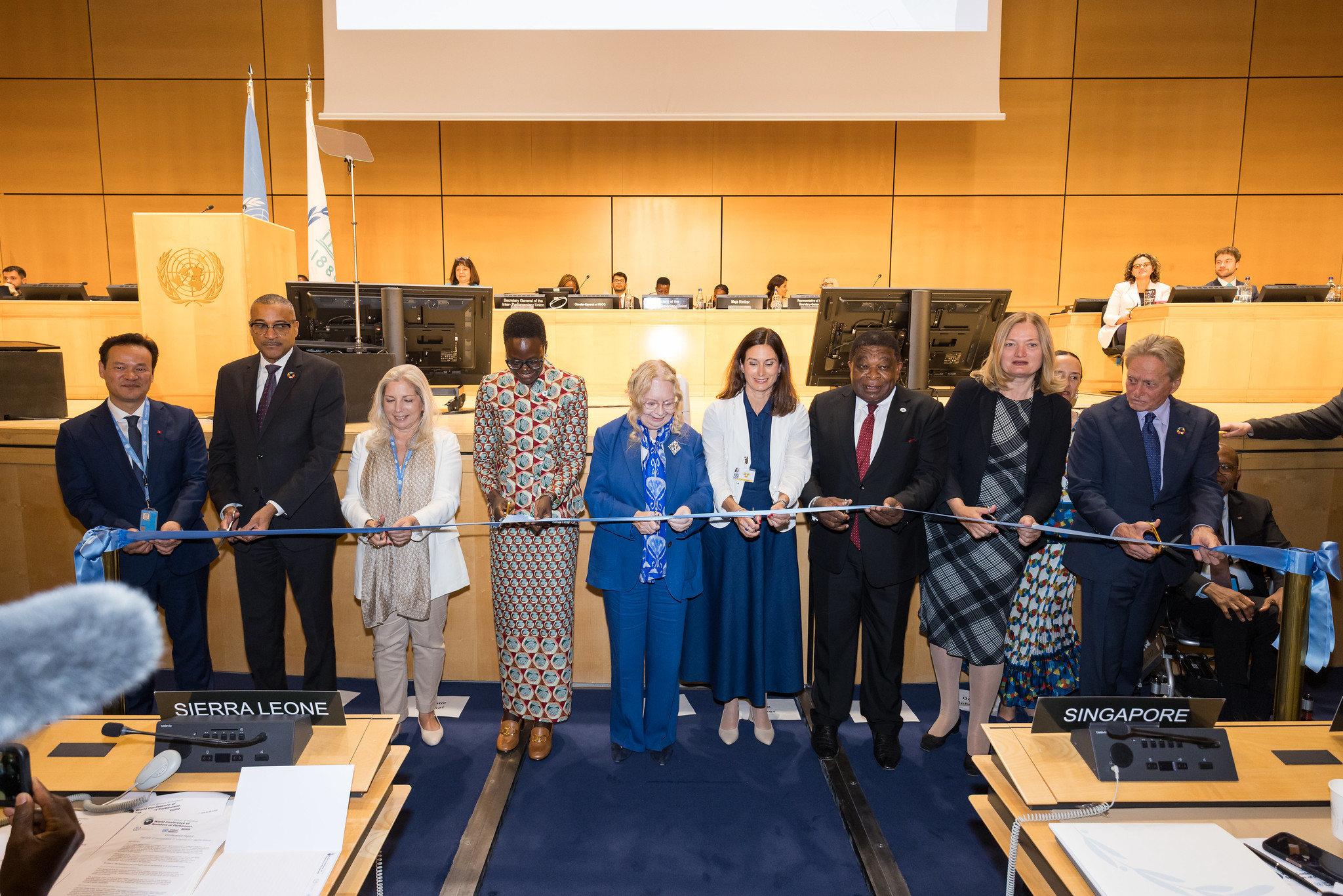 L’inaugurazione della rinnovata Sala delle Assemblee