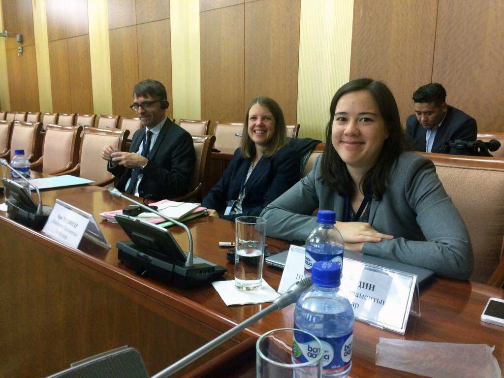 Mission in Ulanbaatar zum Austausch über die Wahrnehmung der Gesetzgebungs- und Aufsichtsaufgaben durch das Schweizer Parlament (November 2017)