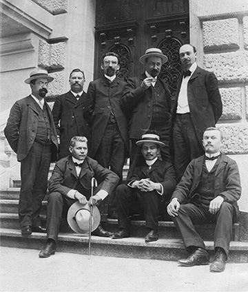 Le Bureau sténographique vers 1905
