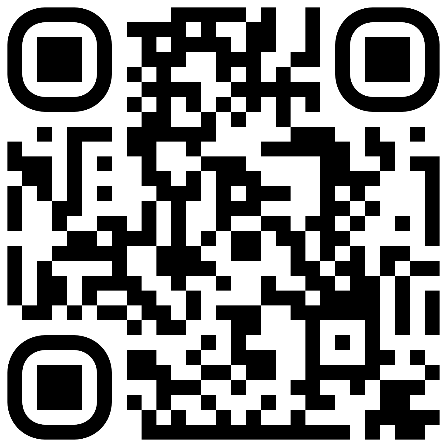QR code for audio tour