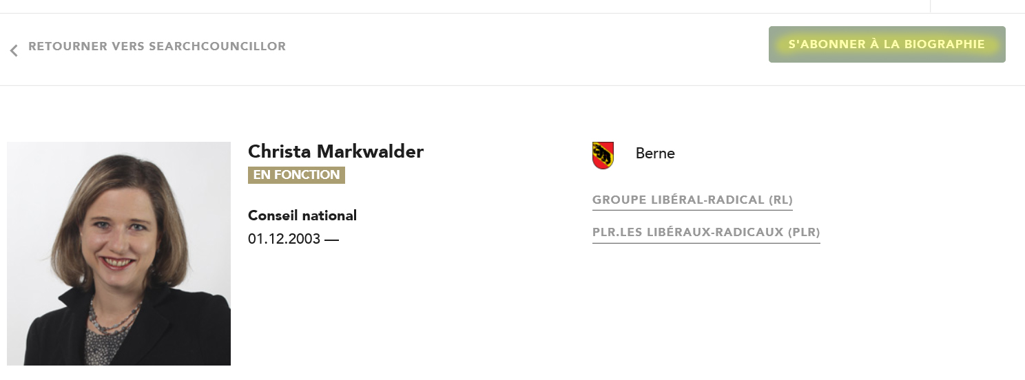 S’abonner à la biographie d’un député 3