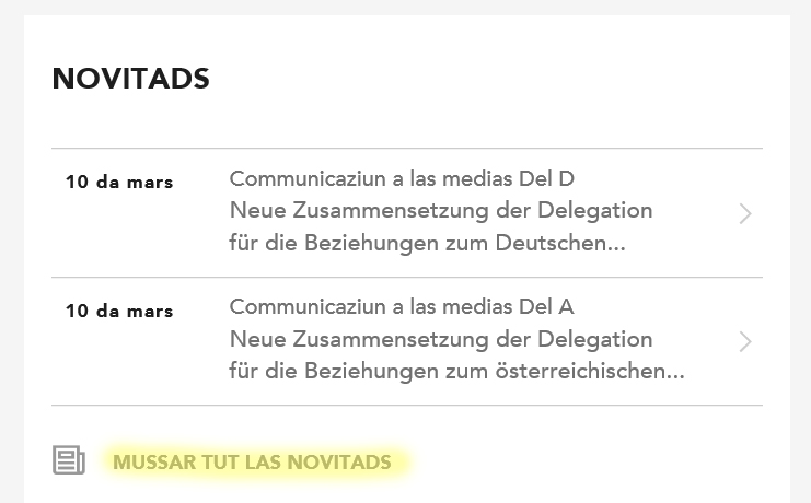 Activar ils avis davart las communicaziuns a las medias 1