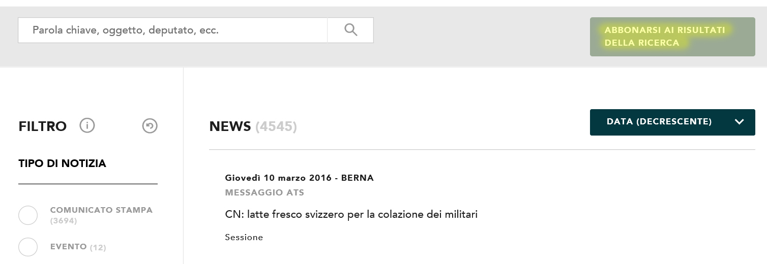 Avvisi relativi alle notizie 2