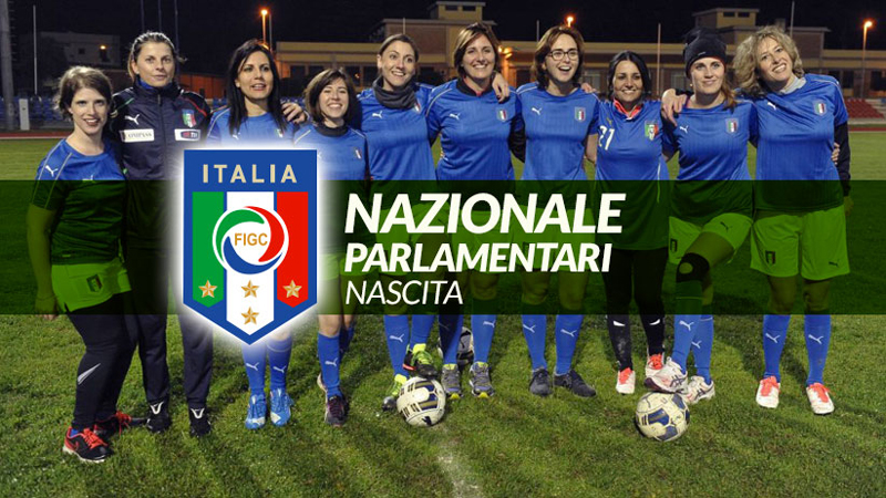 Équipe féminine parlementaire (2015. Photo : www.calciofemminileitaliano.it