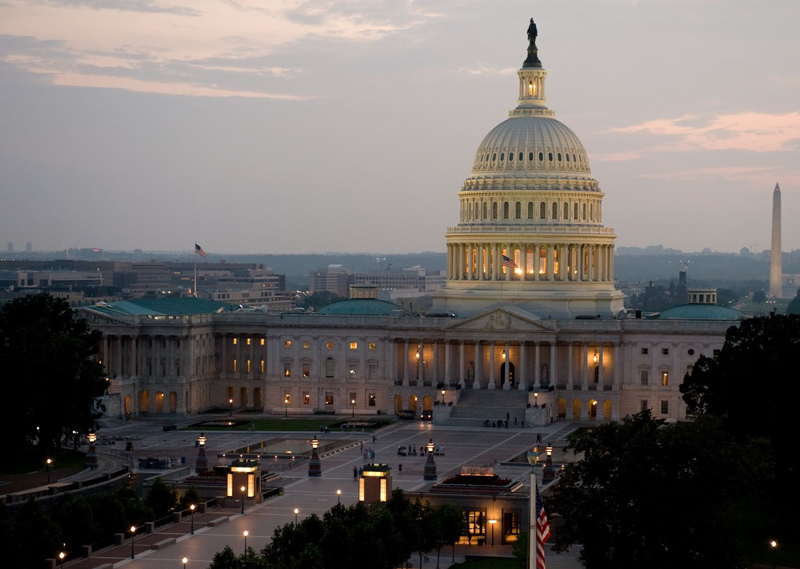 Le Capitole, à Washington. Photo : www.aoc.gov, Architect of the Capitol