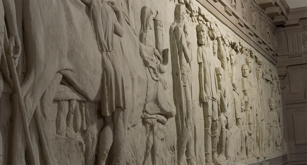 Bas-relief "Wilhelm Tell"