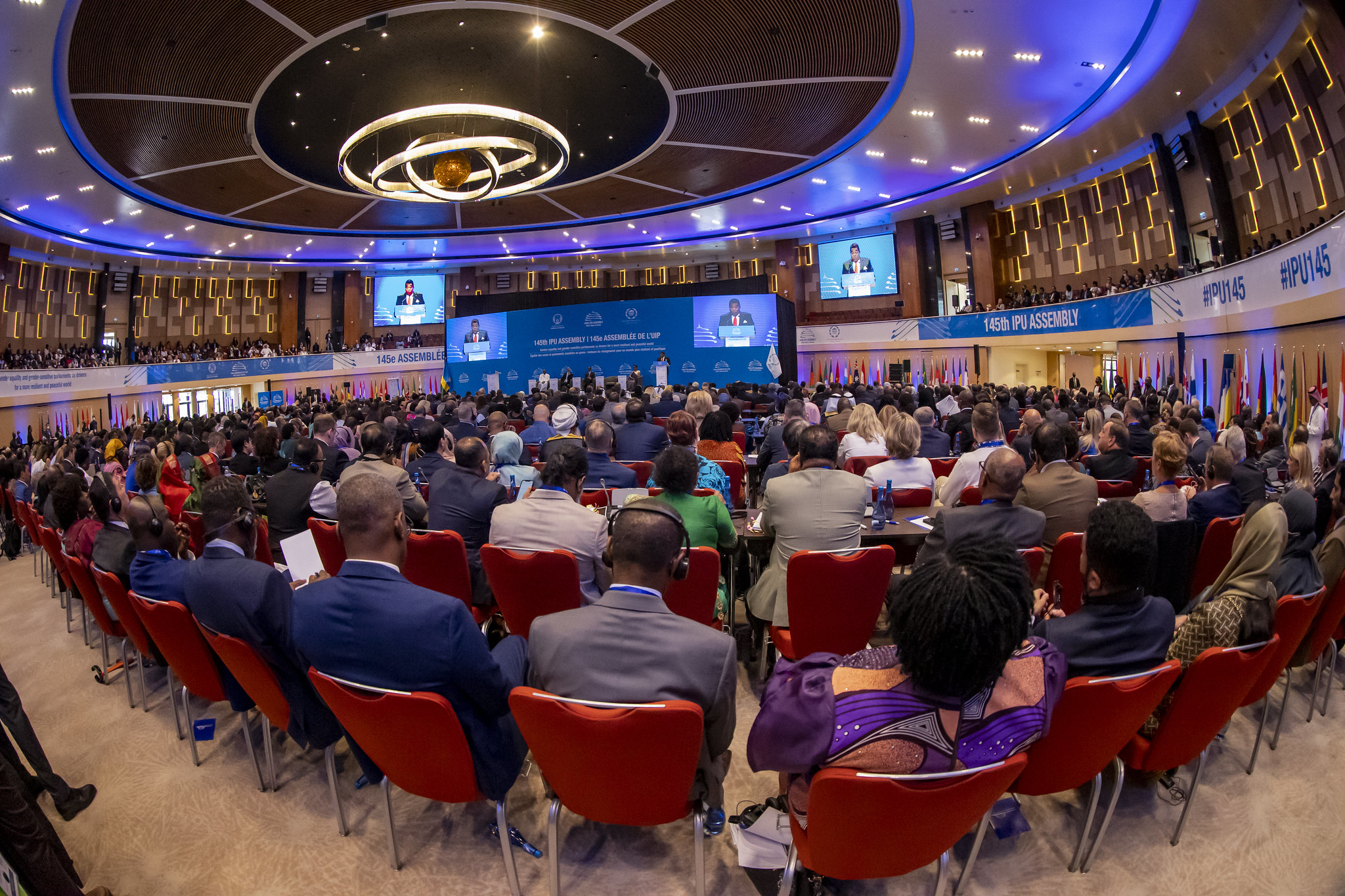 Cérémonie d’ouverture en présence du chef de l’état rwandais, Paul Kagame
