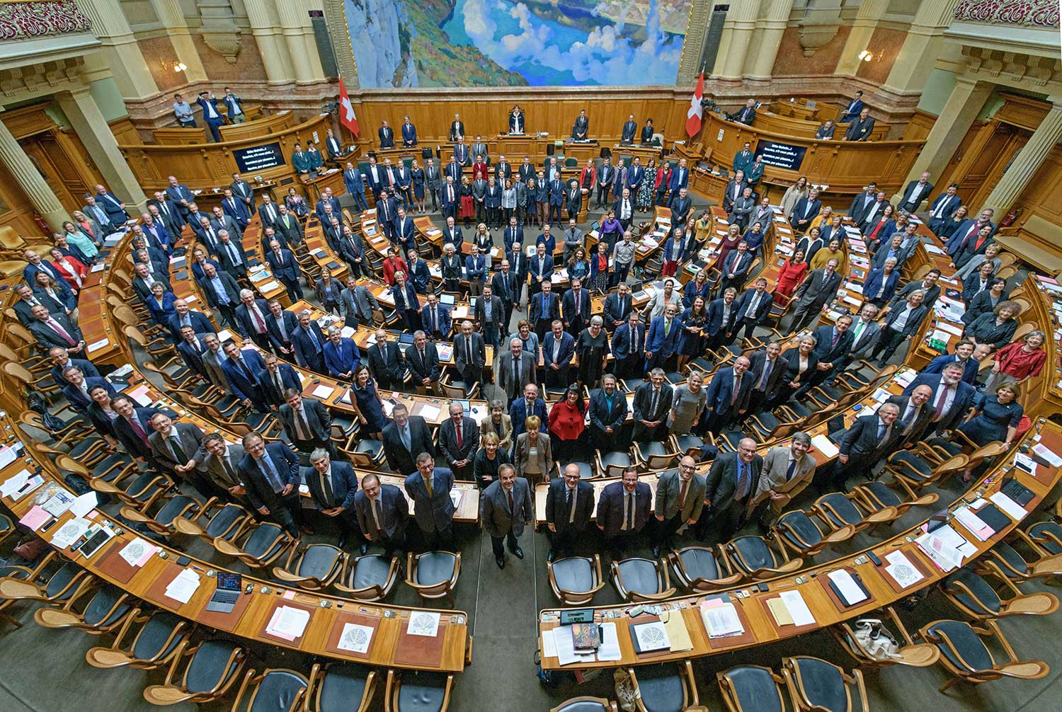 Gruppenfoto Nationalrat 27.09.2019