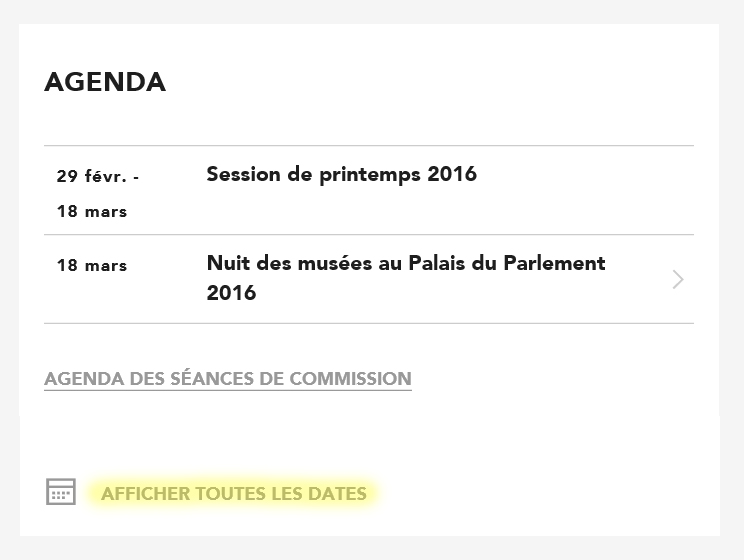 S’abonner à l’agenda 1